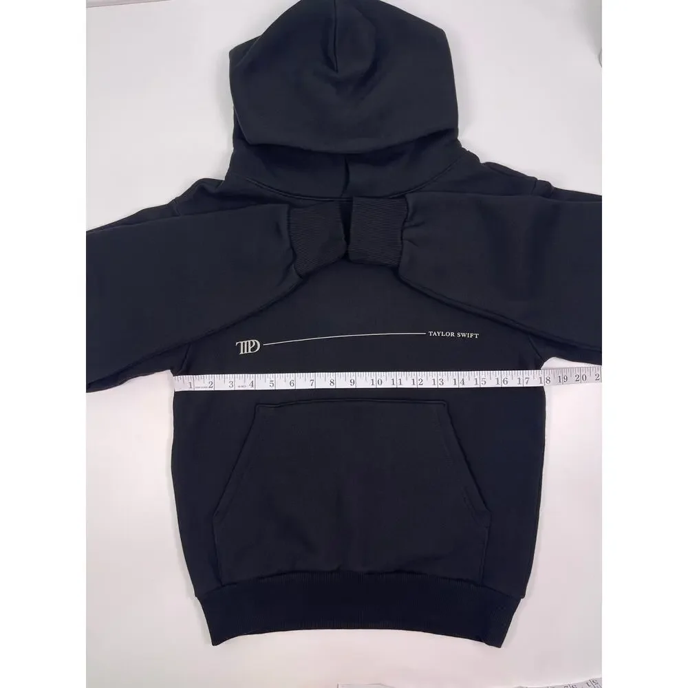 Taylor Swift The Tortured Poets Department Black Hoodie XS Official Merch - Picture 8 of 8